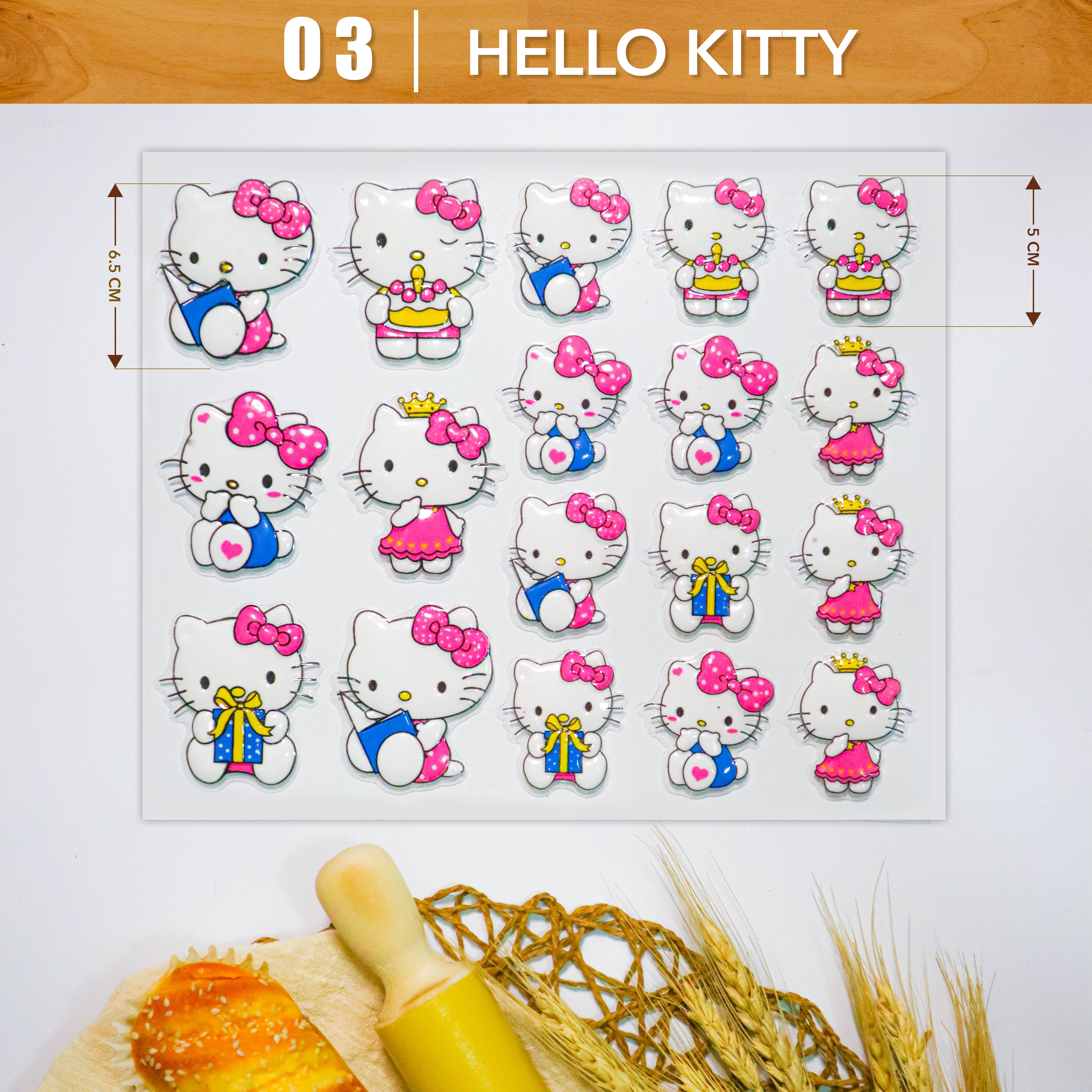 Khuôn In Hình Socola-Hello Kitty